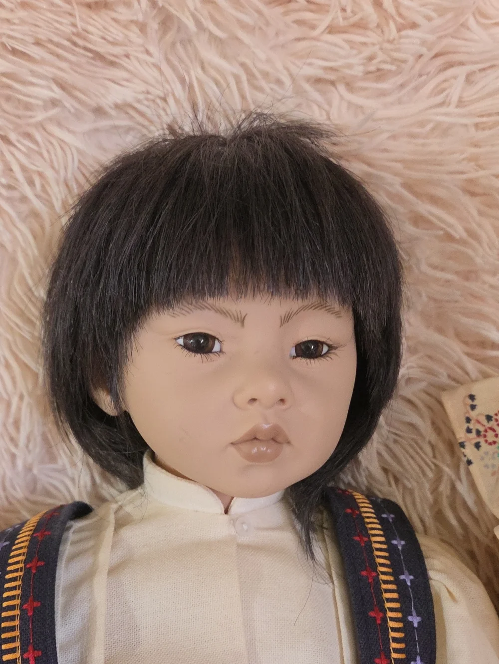 Suzi And Puyi Native American Great American Doll Company With Signed Photo